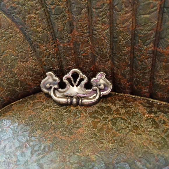 Vintage brass French American Dresser pulls - Picture 14 of 16